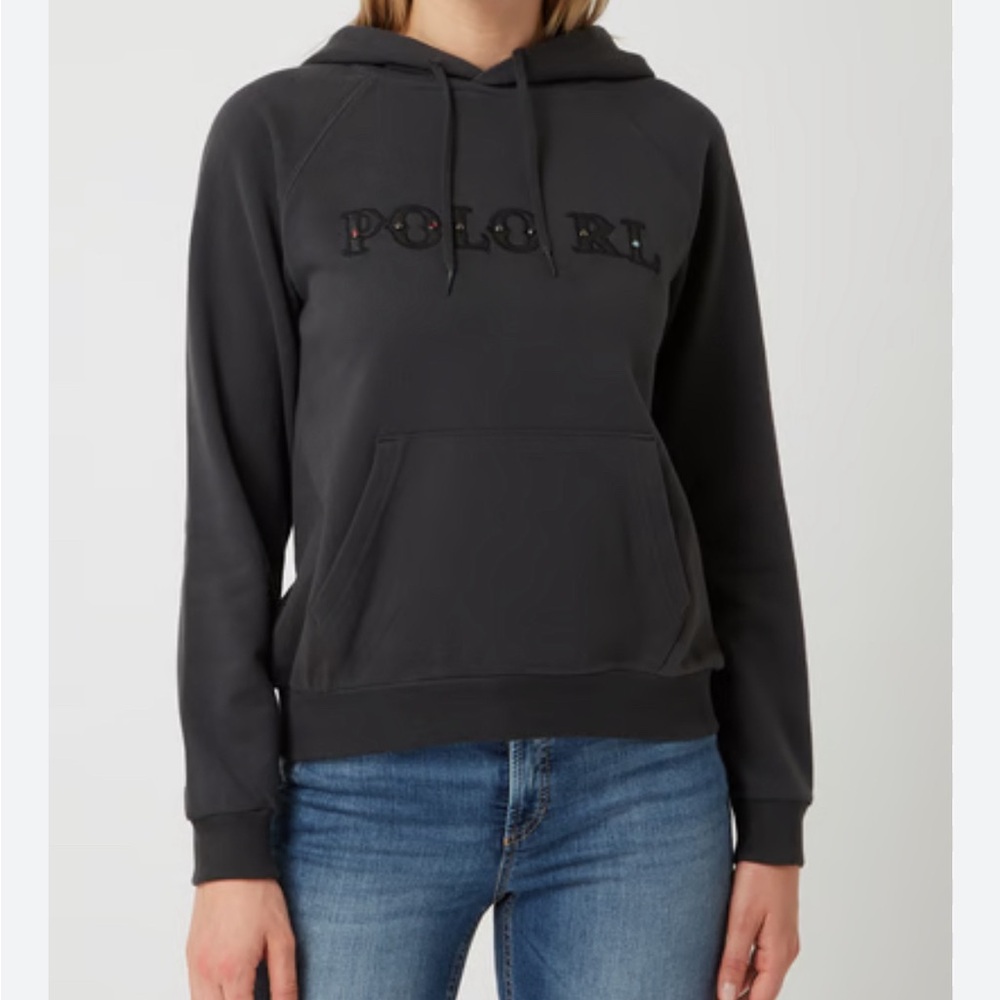 New Polo Ralph Lauren Jeweled Hoodie Size Medium